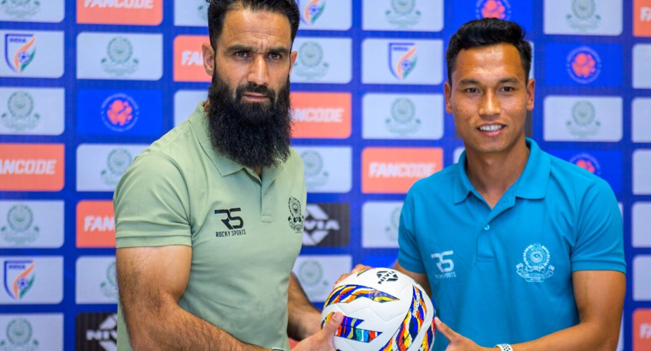 Mohammedan SC coach and player in pre match conference.