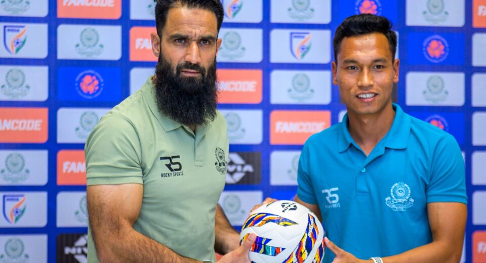 Mohammedan SC coach and player in pre match conference.