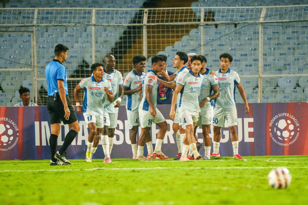 Kerala Bhasters after equalizing late