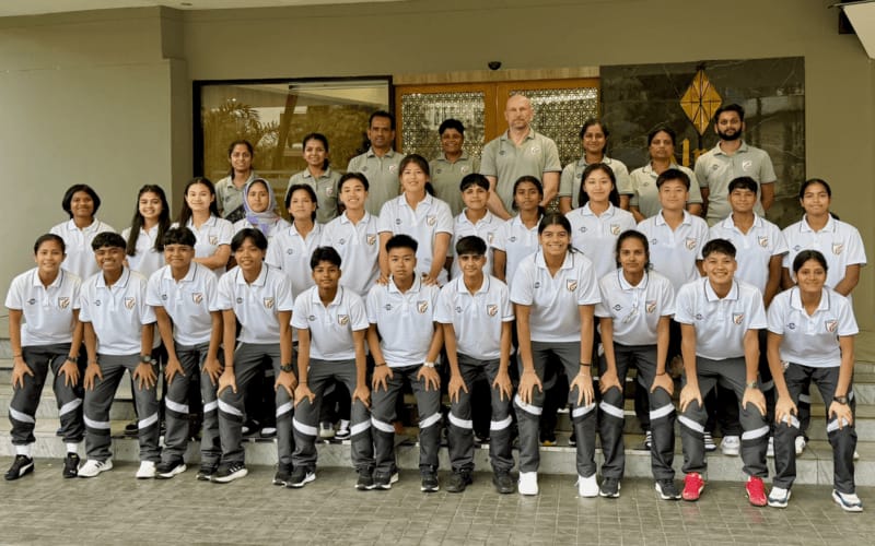 India team for U20 Women’s Asian Cup