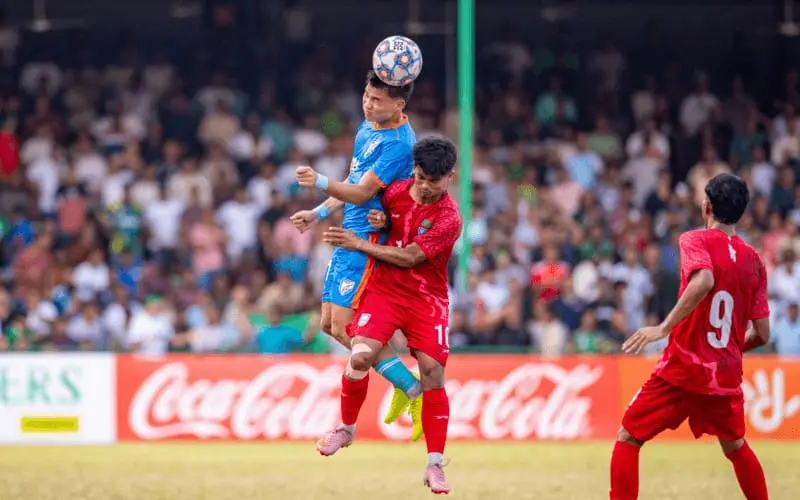 India U20 vs Bangladesh U20 in SAFF Championship 2026
