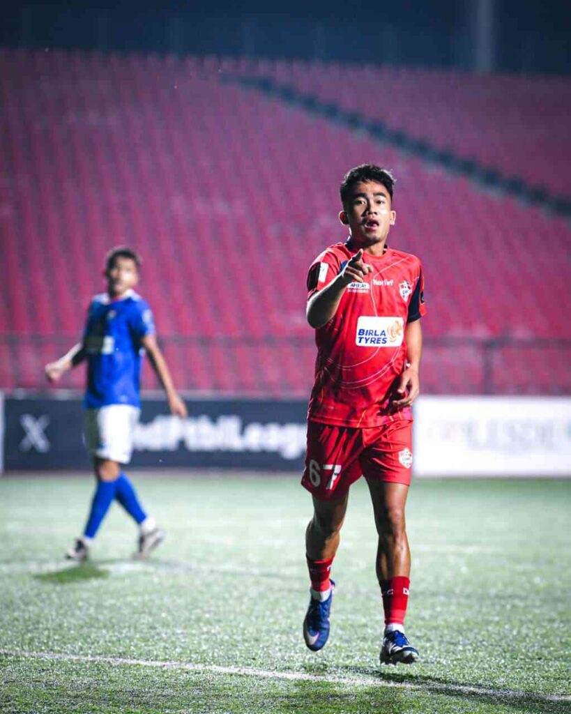 Ramdinthara after scoring