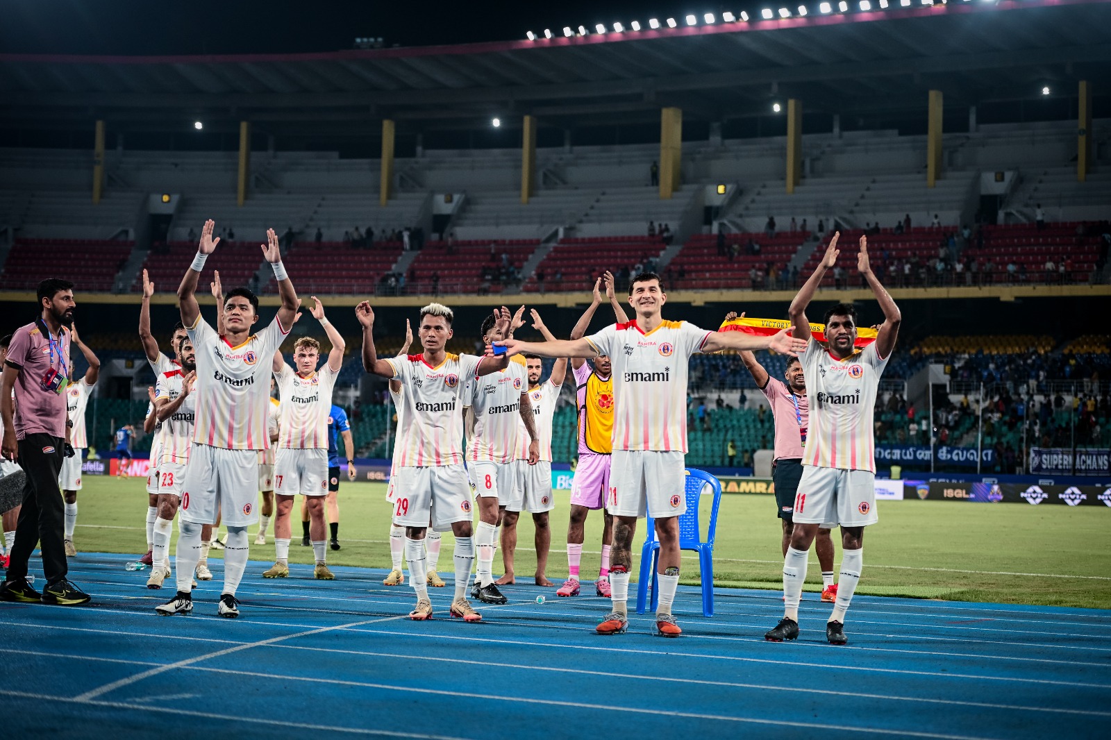 East Bengal FC beat Chennaiyin FC 3–1 with a strong second-half display