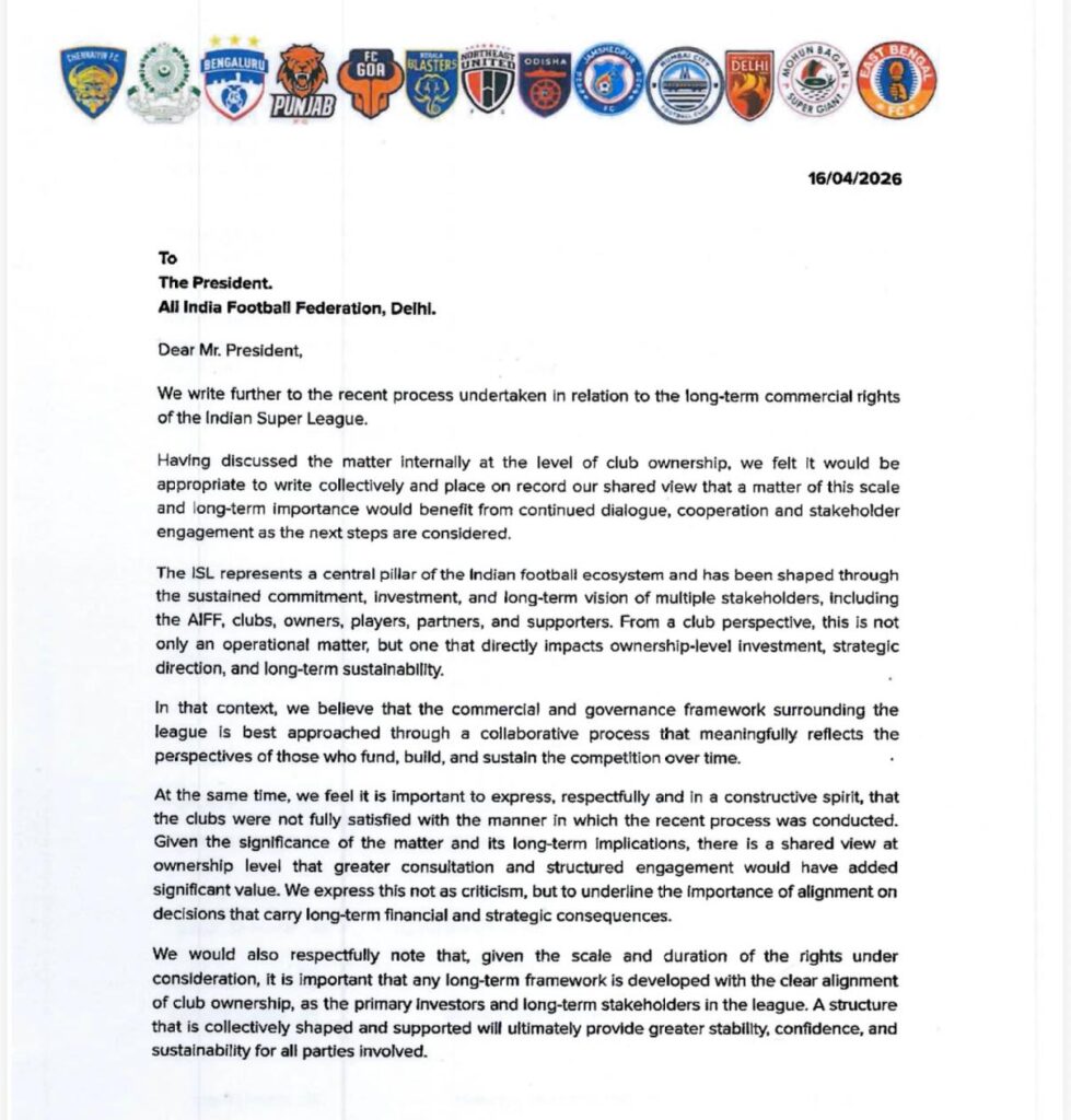 ISL club letter to AIFF page 2