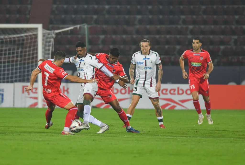 Mohun Bagan SG defeated NorthEast united and regained top spot