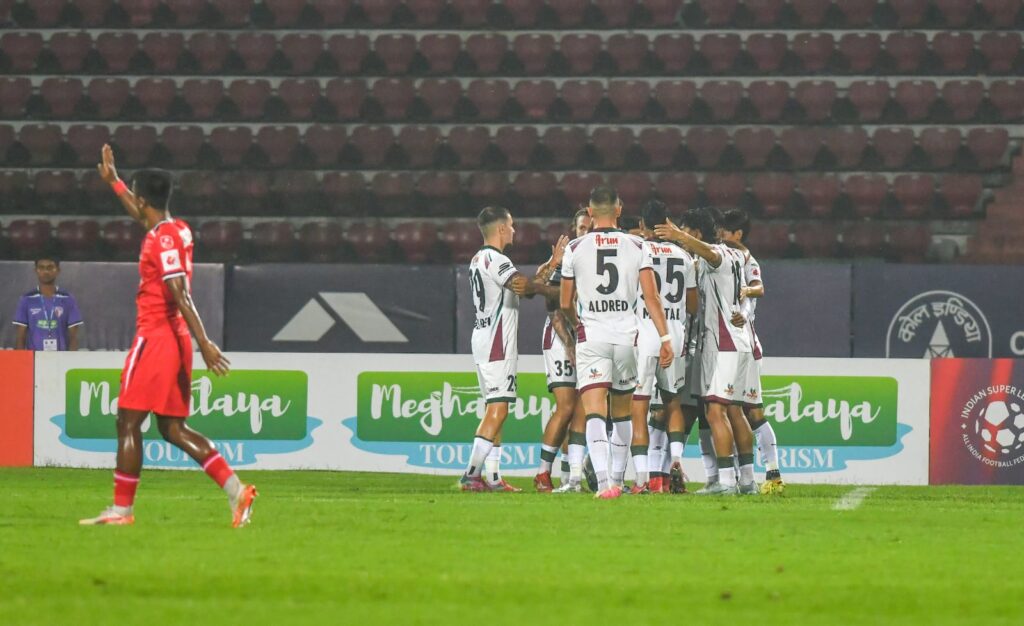 Robson Robinho of Mohun Bagan SG struck early to take the lead