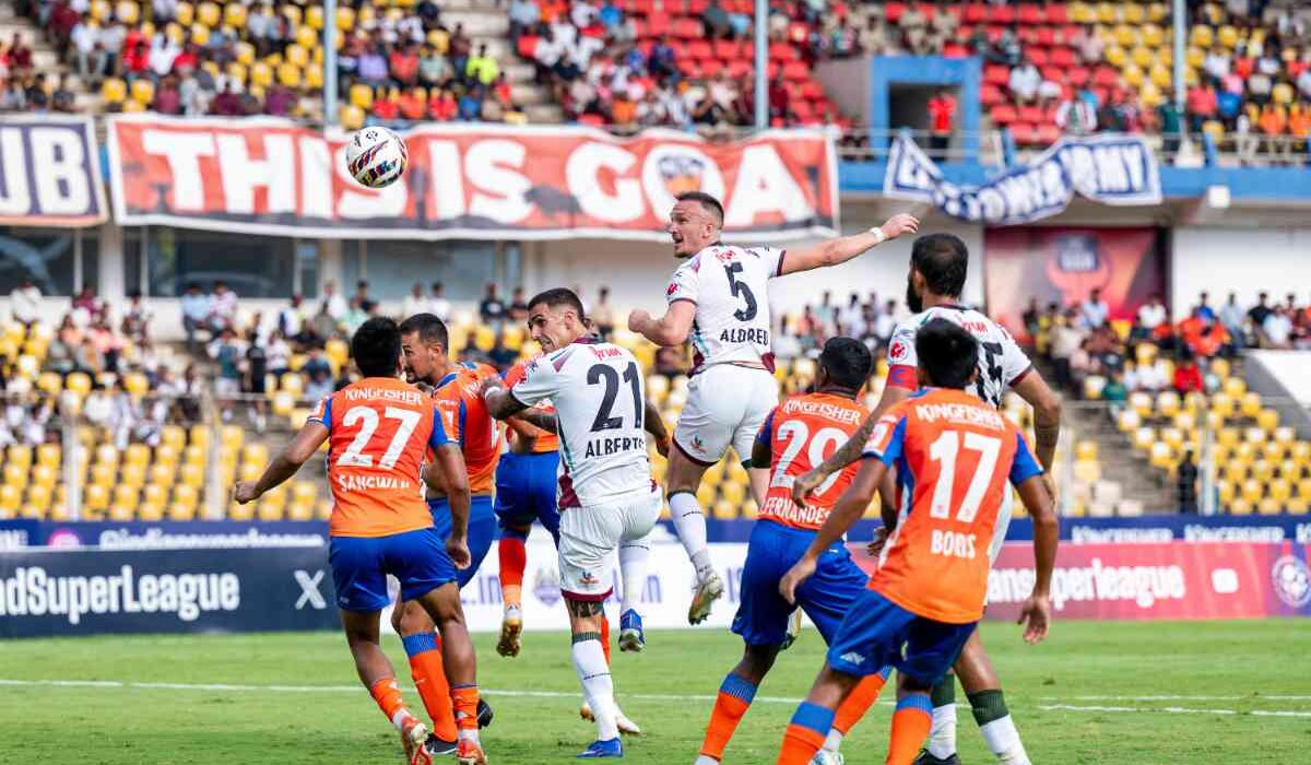 Mohun Bagan Super Giant were held to a 1-1 draw by FC Goa