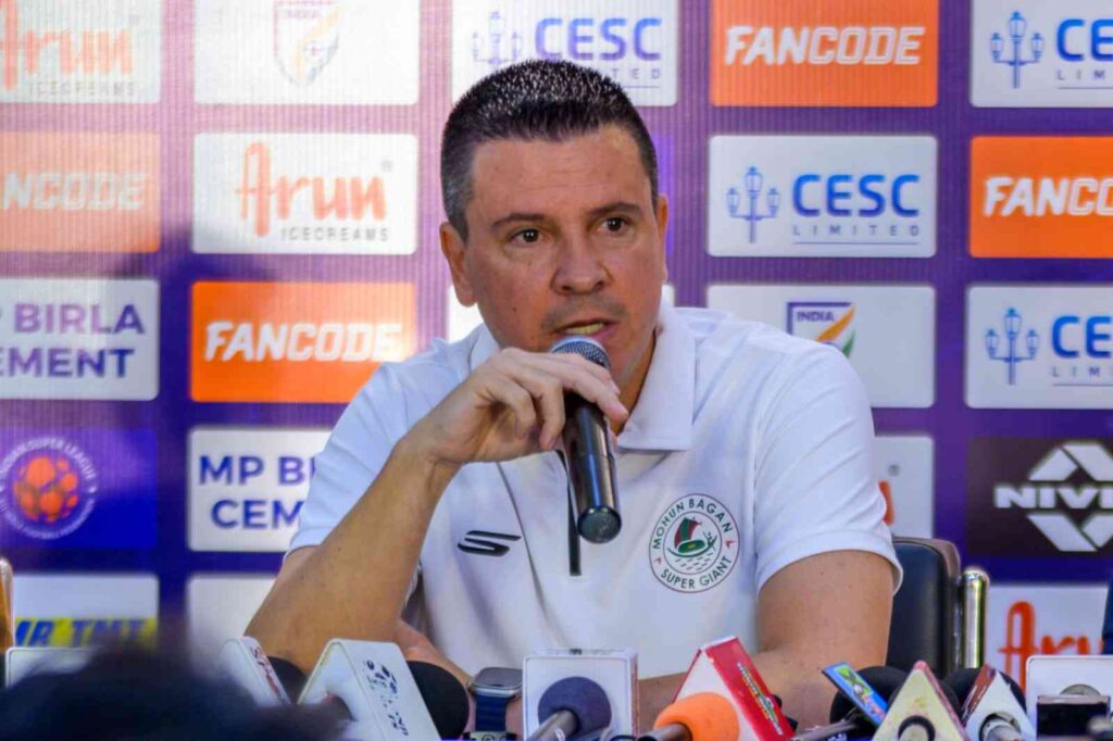 Mohun Bagan SG Head Coach Sergio Lobera at ISL 2025-26 Derby Pre Match Press Conference