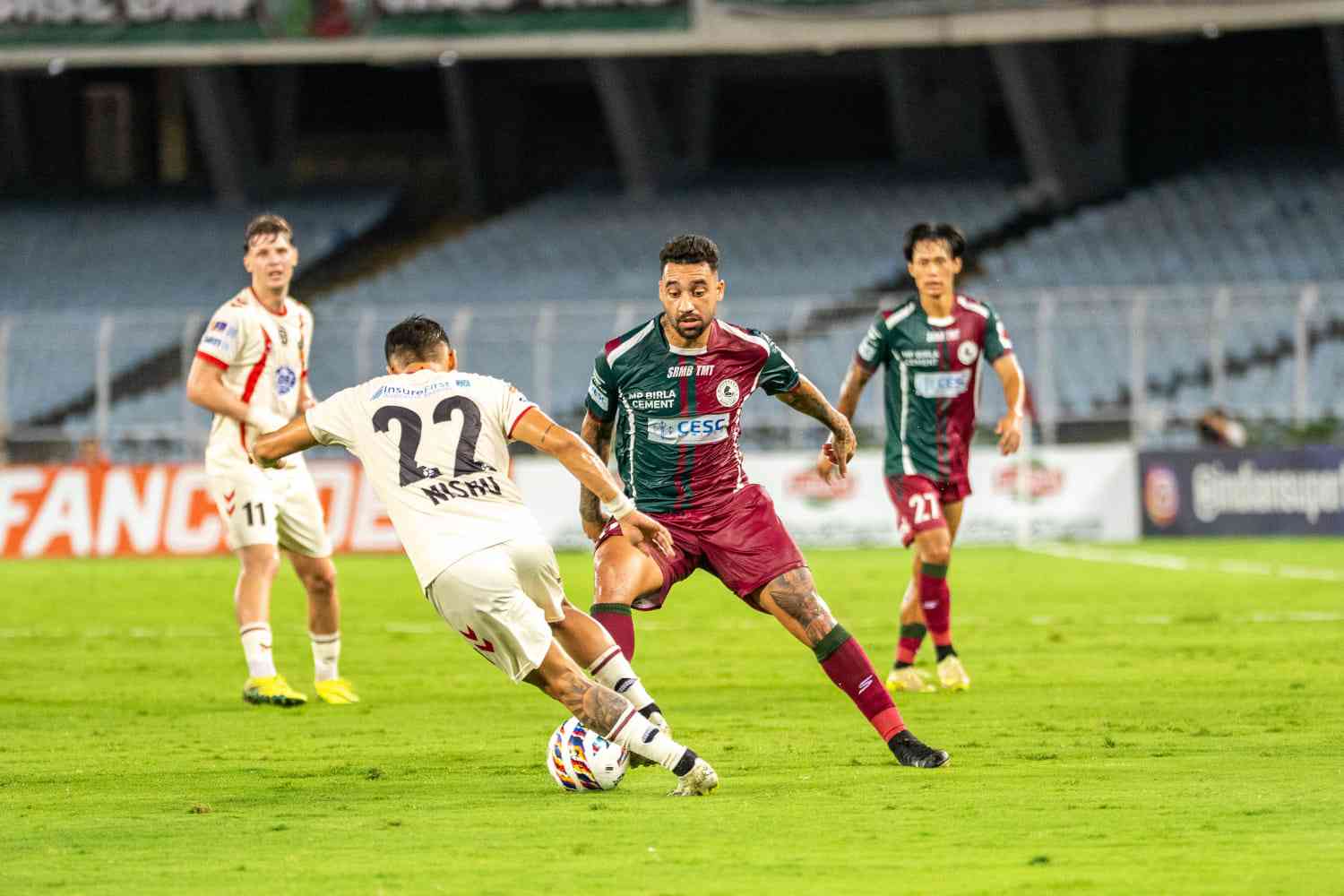 Inter Kashi produced a fearless defensive display to hold Mohun Bagan SG