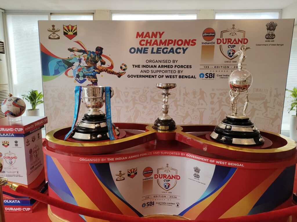 Durand Cup 2026 Trophies