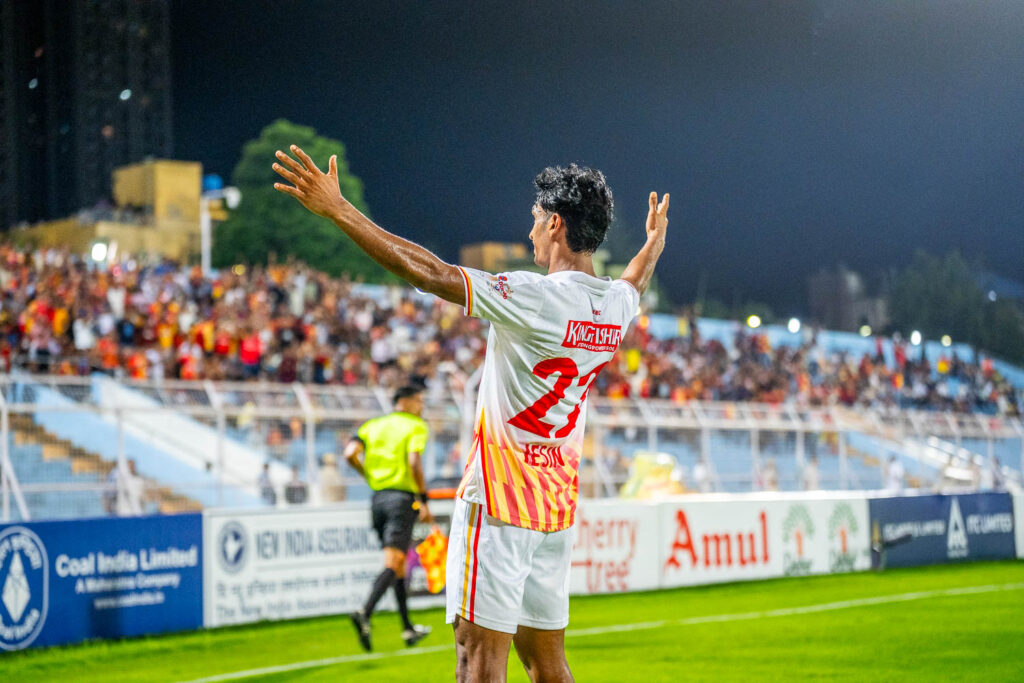 Jesin TK scored brace against CISF in Durand Cup 2026
