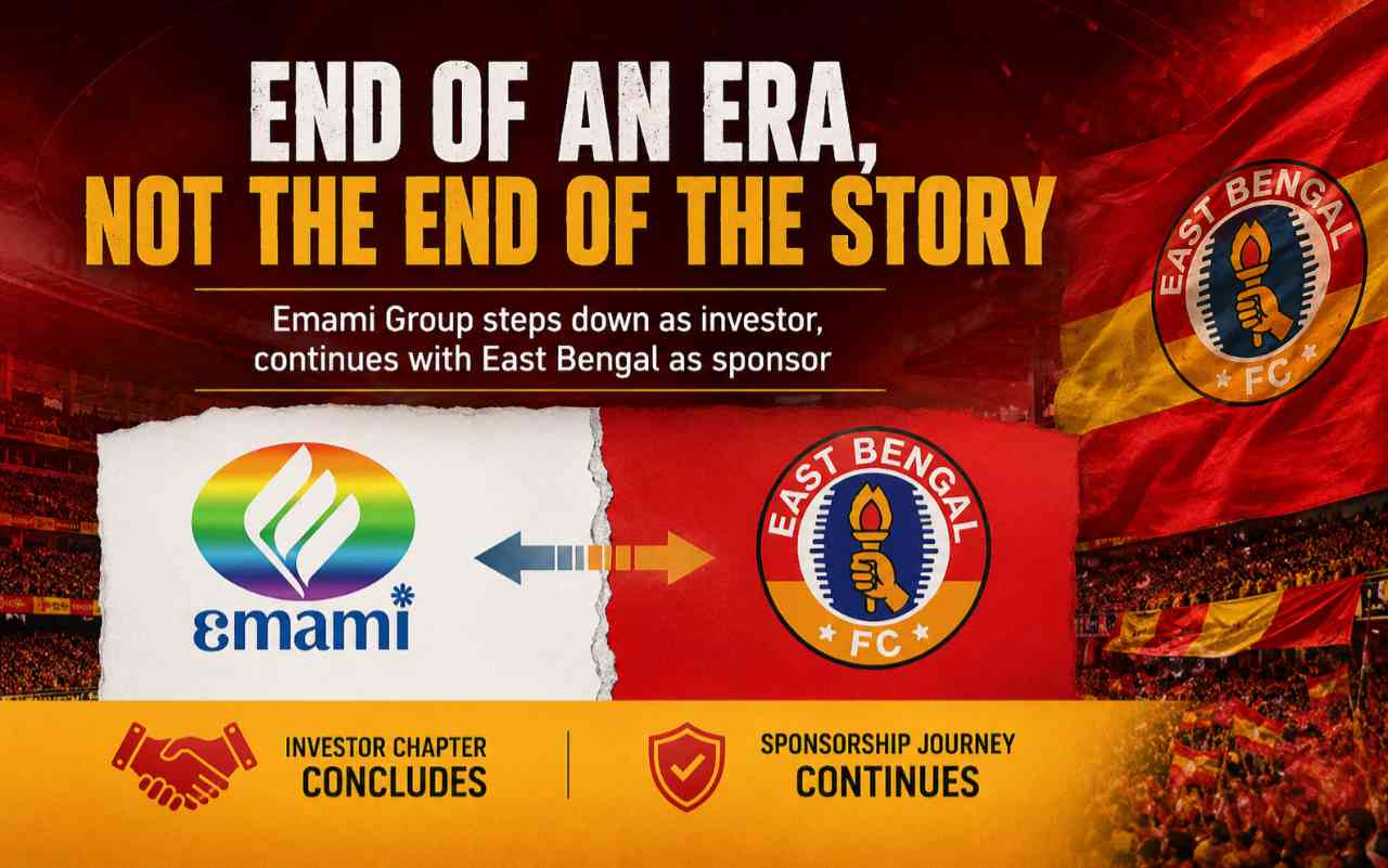 Emami Group ends its four-year investor and management role at East Bengal