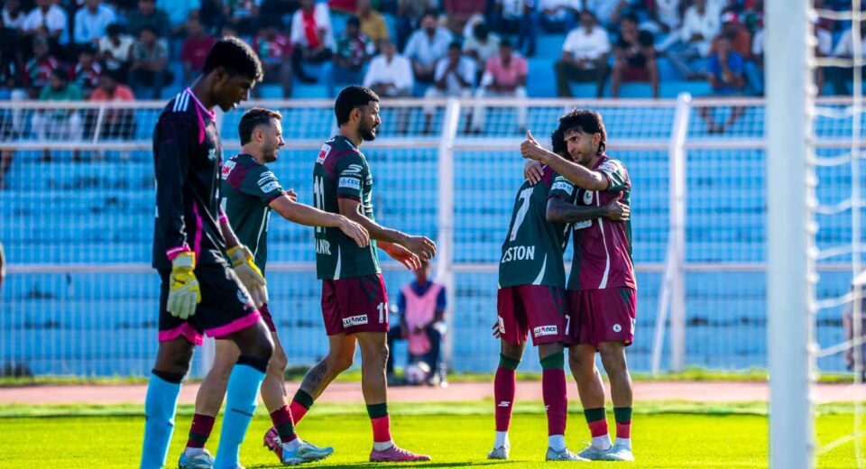 Mohun Bagan SG crush CISF Protectors 6-0 as Sahal Samad scores a hat-trick