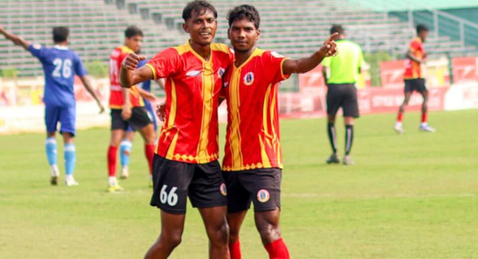 East Bengal thrashed Coal India FC 7-0 on the CFL final day