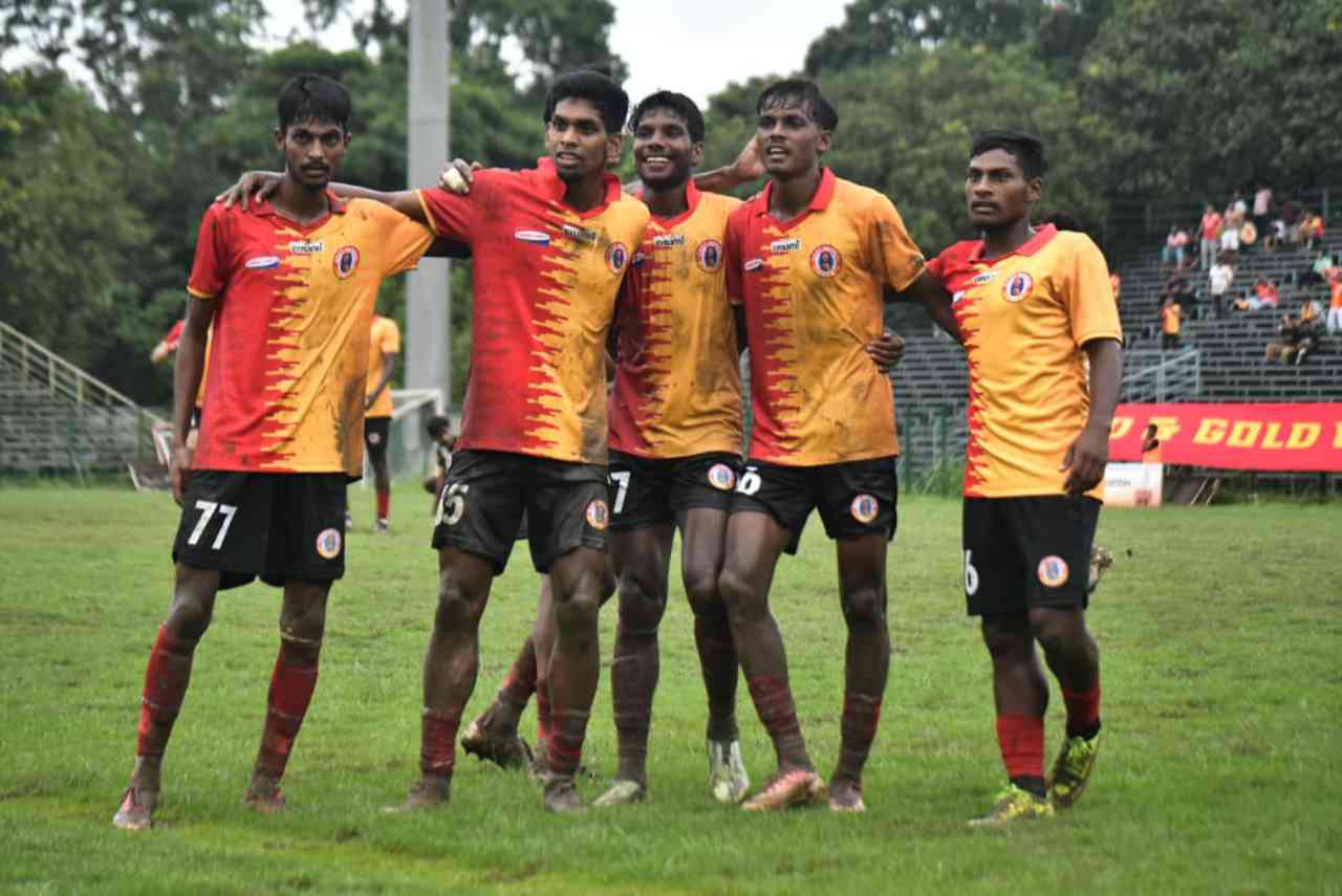 East Bengal came from behind to beat Calcutta Customs 3-1 in the IFA Shield opener