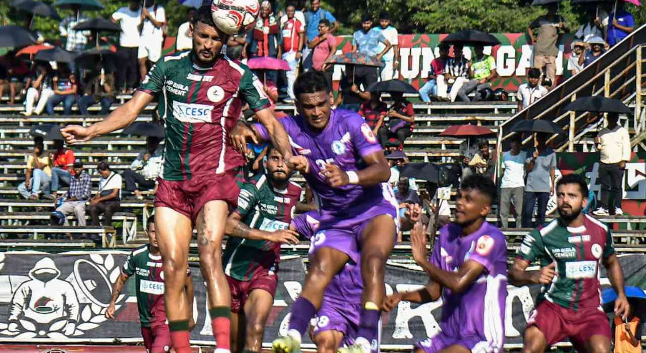 Mohun Bagan were held to a 1-1 draw by United SC, whose late equaliser kept the CFL 2026 title race alive