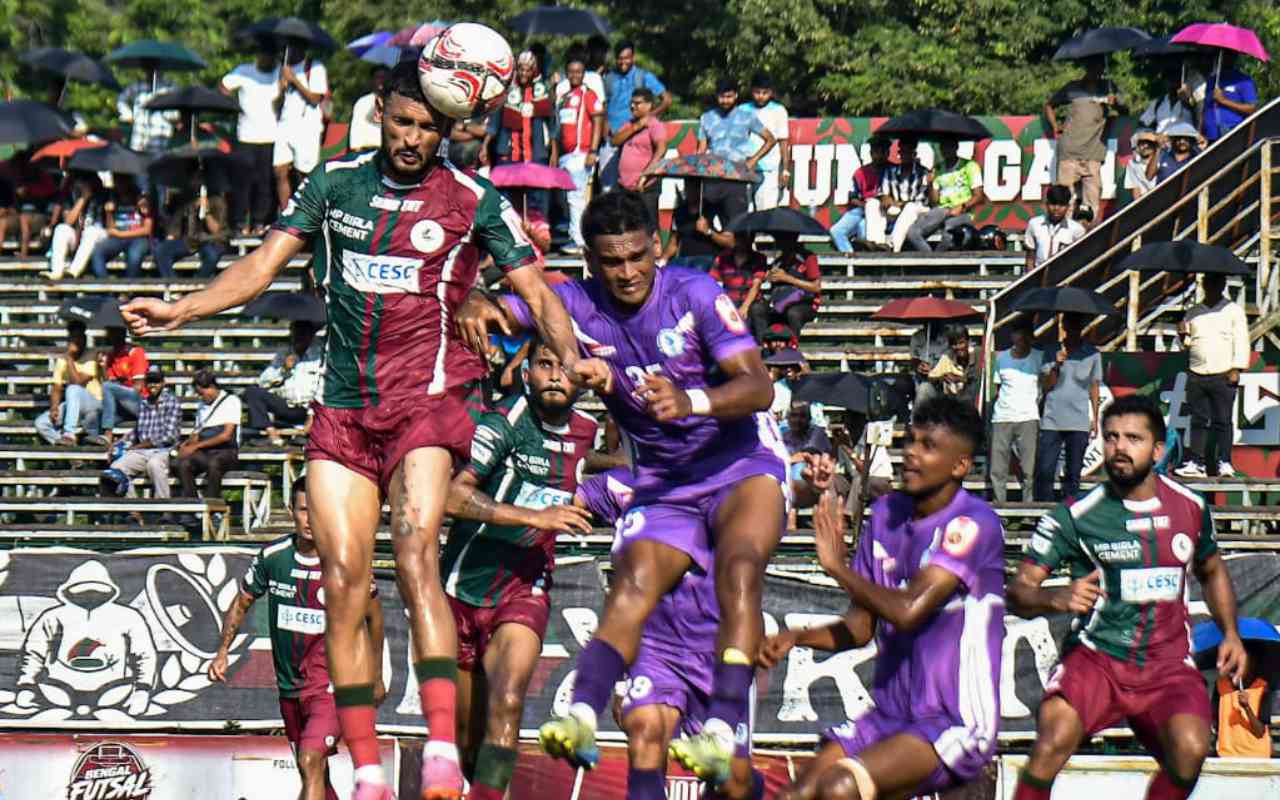 Mohun Bagan were held to a 1-1 draw by United SC, whose late equaliser kept the CFL 2026 title race alive