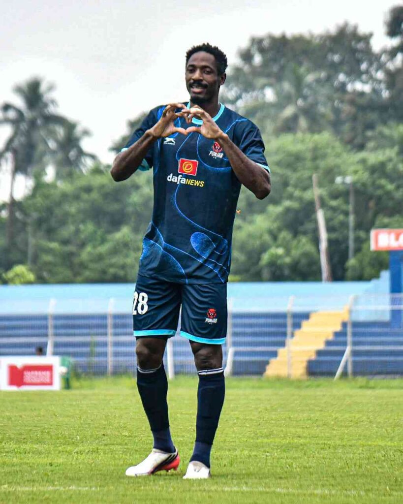 Raphael Messi Bouli scoring a hat-trick as the Shers reached the semi-finals