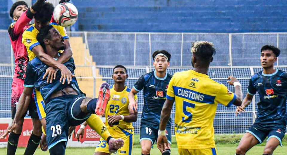 Punjab FC thrashed Calcutta Customs 7-0 in the IFA Shield