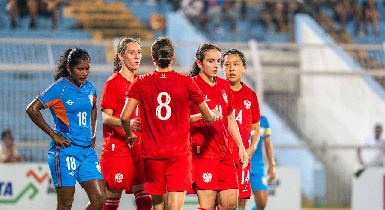 India Women suffered an 8-0 defeat to Russia in Kolkata