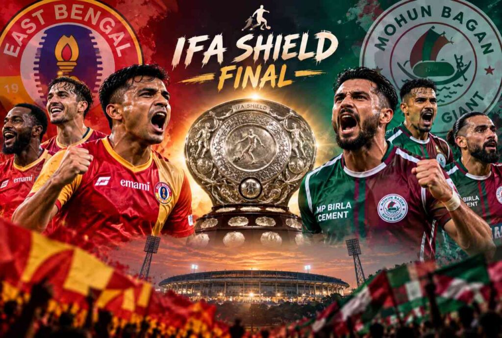 ast Bengal and Mohun Bagan face off in the IFA Shield final on October 8