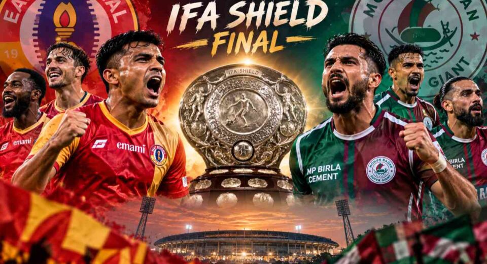 ast Bengal and Mohun Bagan face off in the IFA Shield final on October 8