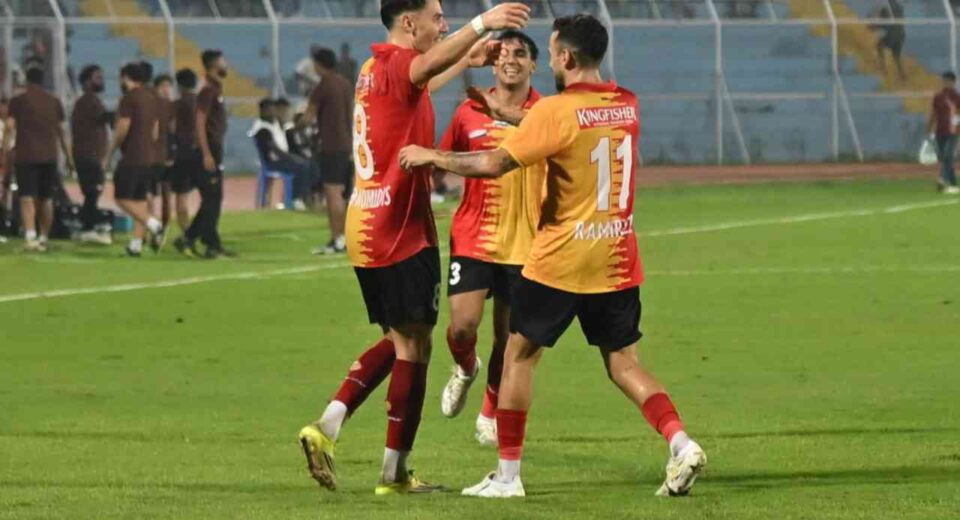 East Bengal thrash NorthEast United 7-2 to reach the IFA Shield final