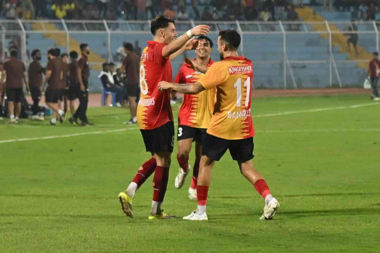 East Bengal thrash NorthEast United 7-2 to reach the IFA Shield final
