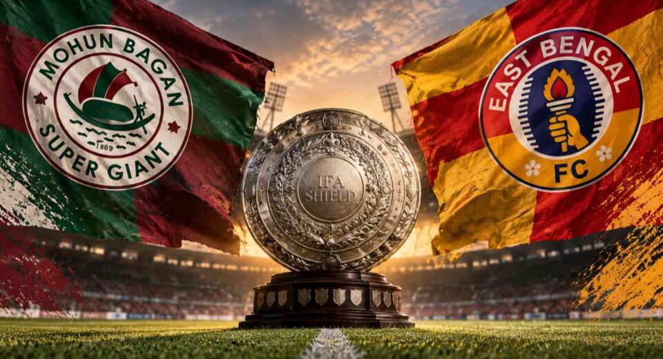 Mohun Bagan and East Bengal battle for the IFA Shield