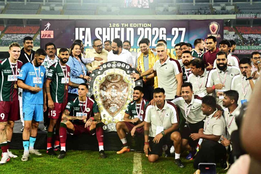 Mohun Bagan beat East Bengal 1-0 in the IFA Shield 2026 final