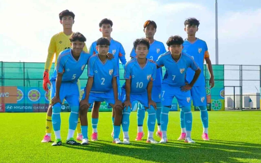 India U15 beat Laos 4-2 in a thrilling FIFA U-15 World Cup 2026 opener