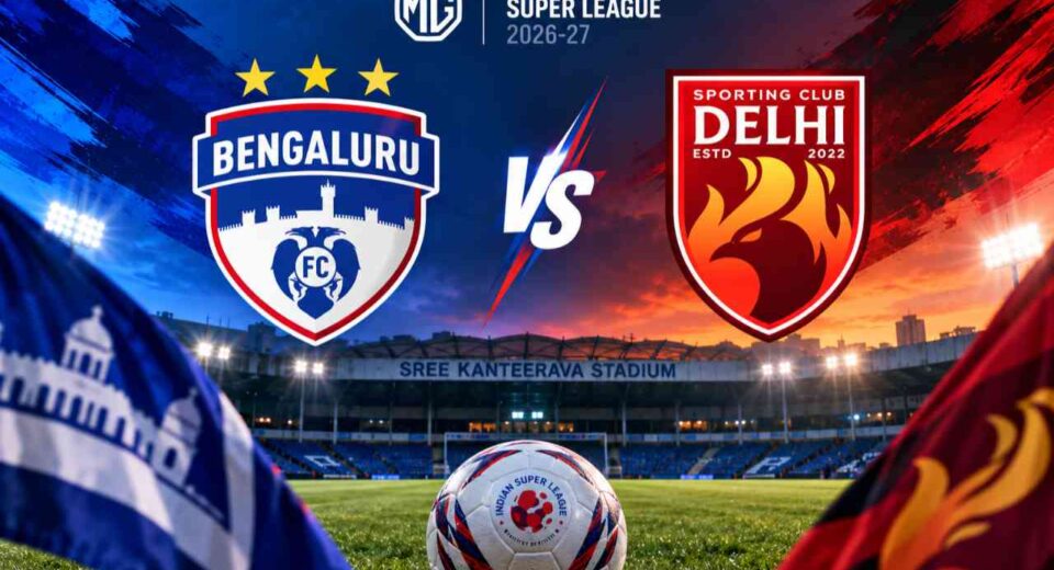 Bengaluru FC host Sporting Club Delhi in the ISL 2026-27 season opener on October 10