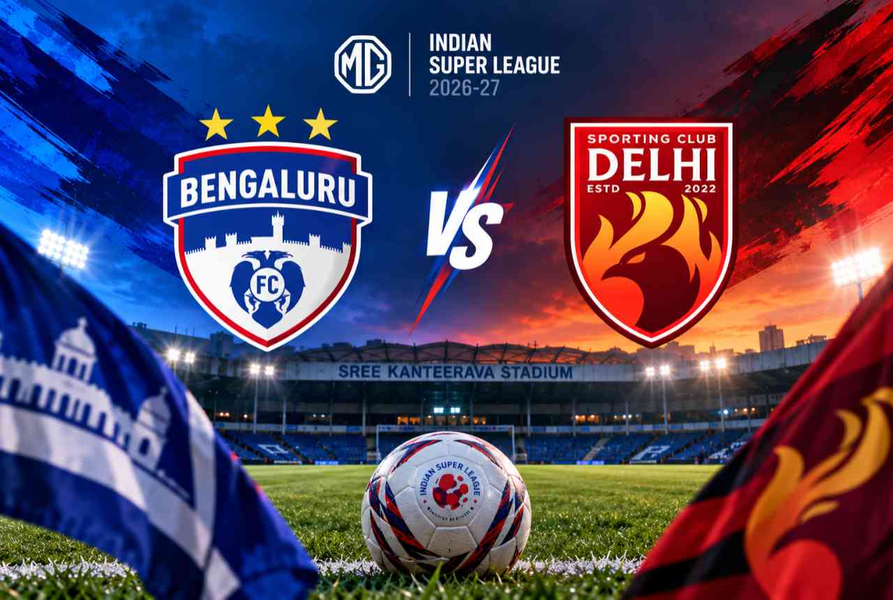 Bengaluru FC host Sporting Club Delhi in the ISL 2026-27 season opener on October 10