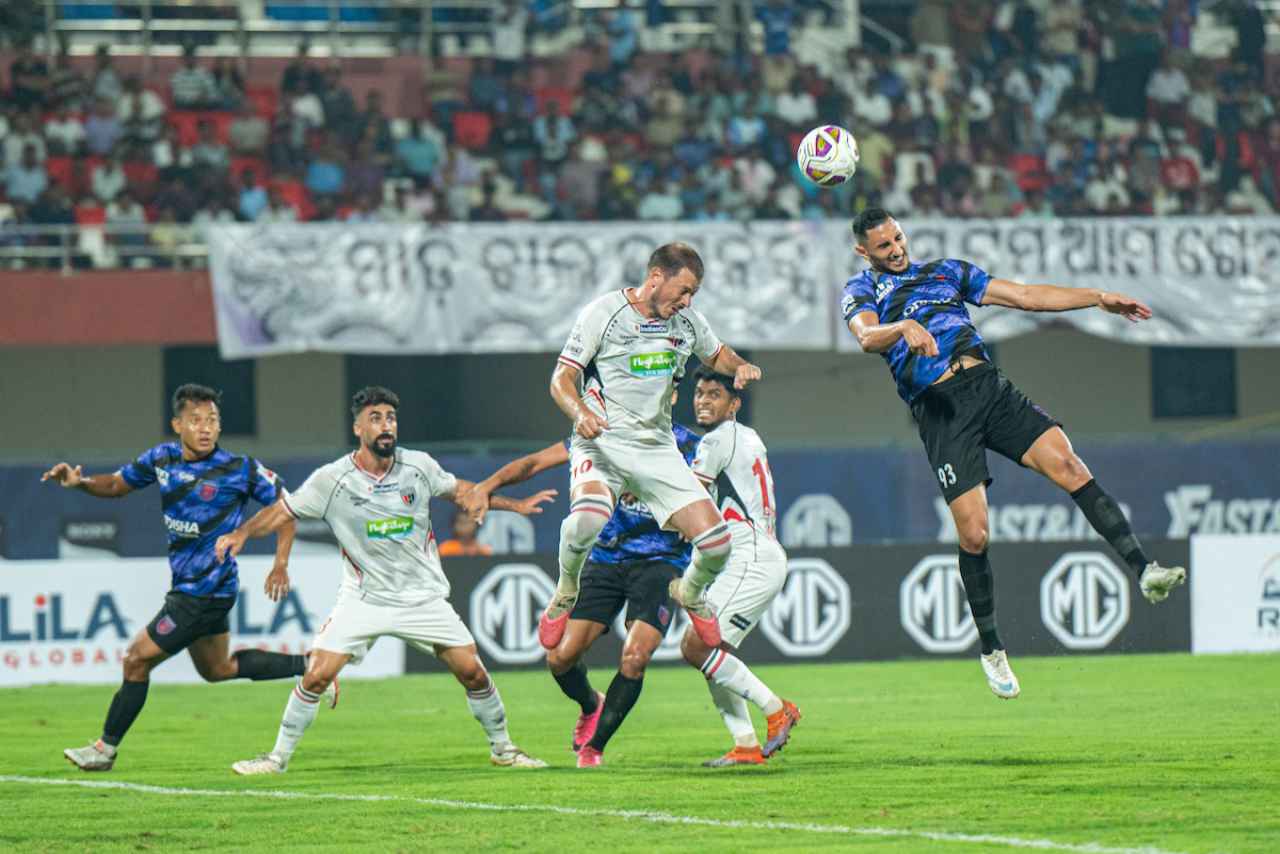 Odisha FC and NorthEast United FC played out a 0–0 draw in ISL 2026–27