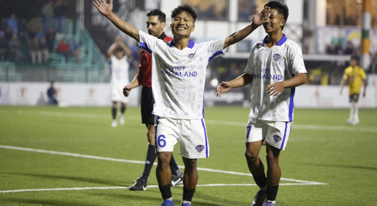 Nagaland United defeated Real Kashmir FC 3-1 in the Indian Football League