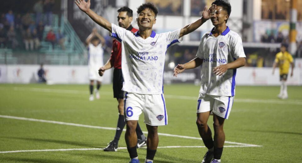 Nagaland United defeated Real Kashmir FC 3-1 in the Indian Football League