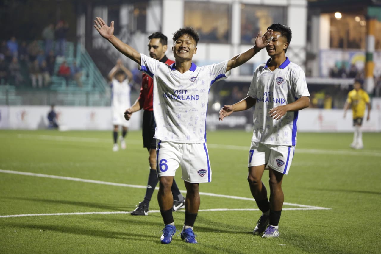 Nagaland United defeated Real Kashmir FC 3-1 in the Indian Football League