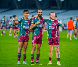 Three scorer of Mohun Bagan SG against NorthEast United FC in ISL 2024-25
