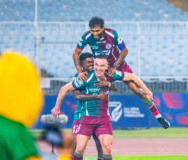 Tom Aldred of Mohun Bagan SG