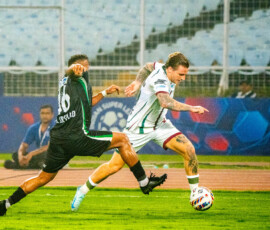Jason Cummins of the Mohun Bagan SG Man of the Match
