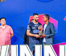 Vishal Kaith was awarded the Golden Glove of the ISL 2024–25 season