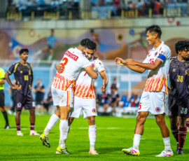 PV Vishnu scored hat-trick against CISF in Durand Cup 2026