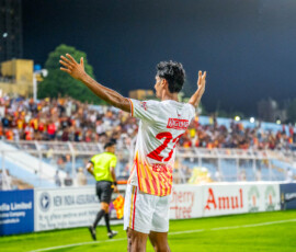 Jesin TK scored brace against CISF in Durand Cup 2026